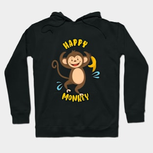 Happy Monkey Hoodie